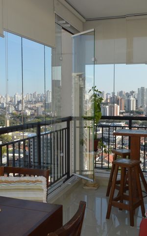 Apartamento à venda com 70m², 1 quarto e 1 vagaVaranda