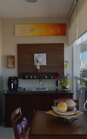 Apartamento à venda com 70m², 1 quarto e 1 vagaVaranda