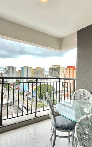 Apartamento para alugar com 35m², 1 quarto e sem vagaVaranda