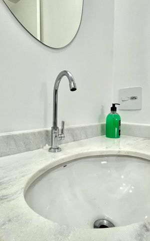 Apartamento para alugar com 35m², 1 quarto e sem vagaBanheiro da Suíte