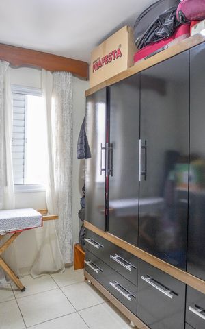 Apartamento à venda com 64m², 3 quartos e 2 vagas Apartamento à venda com 64m², 3 quartos e 2 vagasQuarto 2