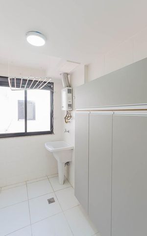 Apartamento à venda com 55m², 1 quarto e 1 vagaCozinha e Área de Serviço