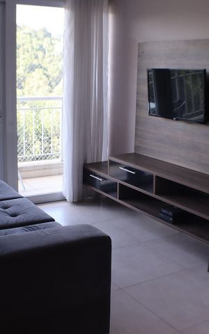 Apartamento à venda com 50m², 1 quarto e 1 vaga Apartamento à venda com 50m², 1 quarto e 1 vagaSala
