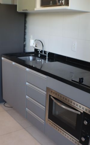 Apartamento à venda com 50m², 1 quarto e 1 vaga Apartamento à venda com 50m², 1 quarto e 1 vagaCozinha