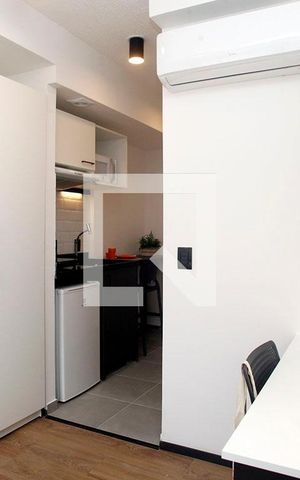 Studio para alugar com 12m², 1 quarto e sem vaga