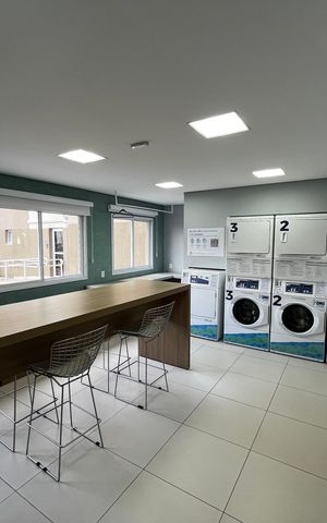 Apartamento à venda com 34m², 2 quartos e sem vagaLavanderia