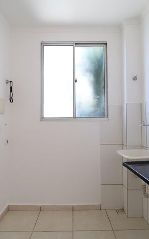 Apartamento para alugar com 44m², 2 quartos e 1 vagaCozinha e Área de Serviço