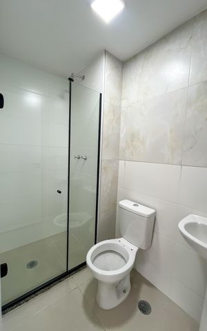 Apartamento para alugar com 38m², 2 quartos e sem vaga Apartamento para alugar com 38m², 2 quartos e sem vagaBanheiro