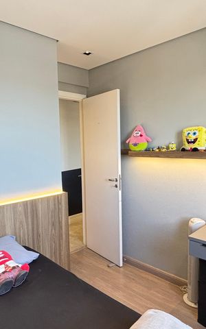 Apartamento à venda com 77m², 2 quartos e 2 vagas Apartamento à venda com 77m², 2 quartos e 2 vagasQuarto
