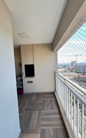 Apartamento à venda com 77m², 2 quartos e 2 vagas Apartamento à venda com 77m², 2 quartos e 2 vagasvaranda