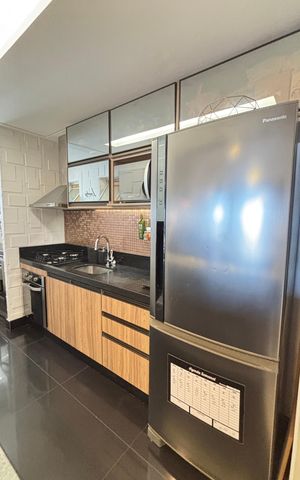 Apartamento à venda com 77m², 2 quartos e 2 vagas Apartamento à venda com 77m², 2 quartos e 2 vagasCozinha