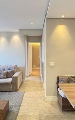 Apartamento à venda com 77m², 2 quartos e 2 vagas Apartamento à venda com 77m², 2 quartos e 2 vagasSala