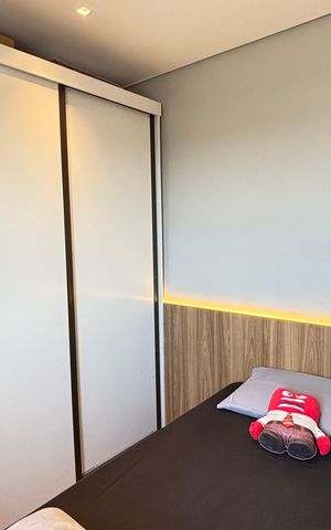 Apartamento à venda com 77m², 2 quartos e 2 vagas Apartamento à venda com 77m², 2 quartos e 2 vagasQuarto