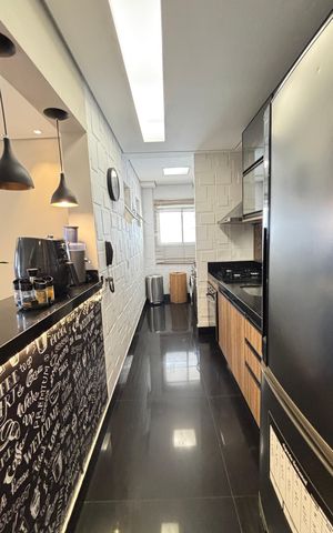 Apartamento à venda com 77m², 2 quartos e 2 vagas Apartamento à venda com 77m², 2 quartos e 2 vagasCozinha