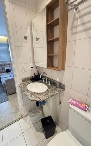 Apartamento à venda com 77m², 2 quartos e 2 vagas Apartamento à venda com 77m², 2 quartos e 2 vagasBanheiro