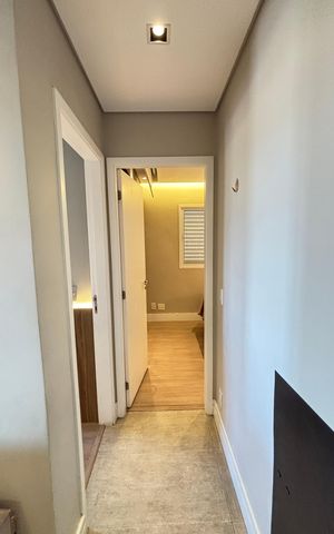 Apartamento à venda com 77m², 2 quartos e 2 vagas Apartamento à venda com 77m², 2 quartos e 2 vagasCorredor