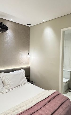 Apartamento à venda com 77m², 2 quartos e 2 vagas Apartamento à venda com 77m², 2 quartos e 2 vagasSuite
