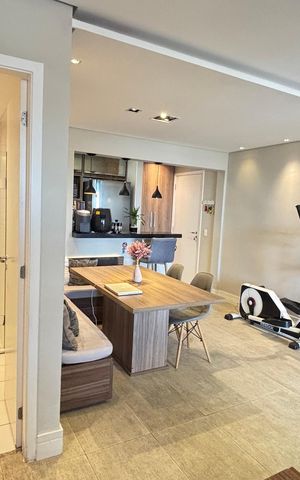 Apartamento à venda com 77m², 2 quartos e 2 vagas Apartamento à venda com 77m², 2 quartos e 2 vagasSala
