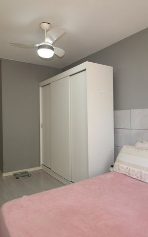 Apartamento à venda com 50m², 1 quarto e 1 vagaQuarto