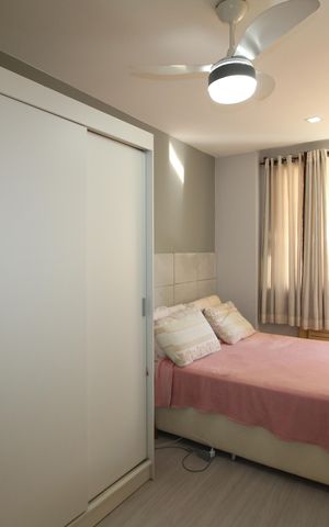 Apartamento à venda com 50m², 1 quarto e 1 vagaQuarto