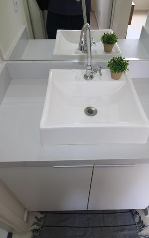 Apartamento para alugar com 36m², 2 quartos e sem vagaBanheiro