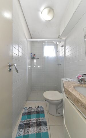 Casa de condomínio à venda com 96m², 3 quartos e 3 vagasBanheiro da Suíte