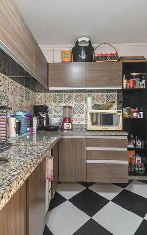 Casa de condomínio à venda com 96m², 3 quartos e 3 vagasCozinha