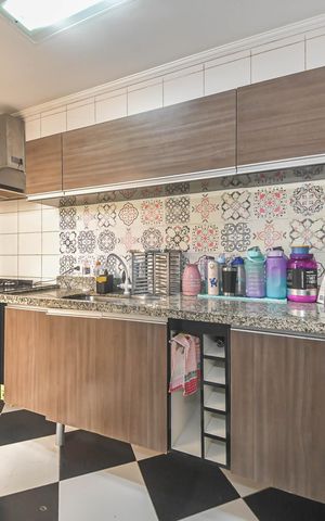 Casa de condomínio à venda com 96m², 3 quartos e 3 vagasCozinha