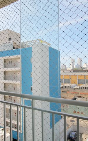 Apartamento à venda com 65m², 3 quartos e 1 vagaVaranda