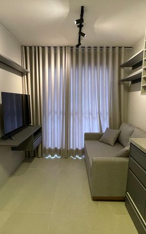 Apartamento à venda com 25m², 1 quarto e sem vaga Apartamento à venda com 25m², 1 quarto e sem vagaSala