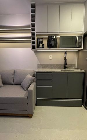 Apartamento à venda com 25m², 1 quarto e sem vaga Apartamento à venda com 25m², 1 quarto e sem vagaCozinha
