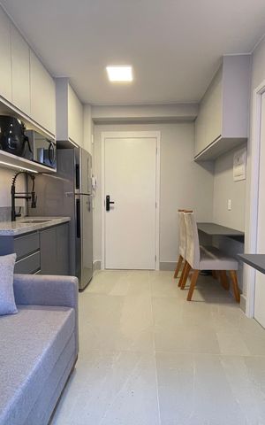 Apartamento à venda com 25m², 1 quarto e sem vaga Apartamento à venda com 25m², 1 quarto e sem vagaSala