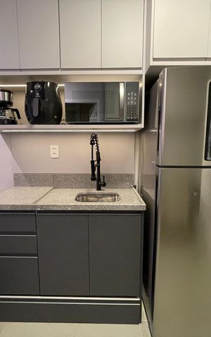 Apartamento à venda com 25m², 1 quarto e sem vaga Apartamento à venda com 25m², 1 quarto e sem vagaCozinha