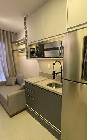 Apartamento à venda com 25m², 1 quarto e sem vaga Apartamento à venda com 25m², 1 quarto e sem vagaCozinha
