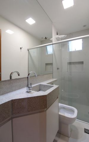 Apartamento para alugar com 160m², 2 quartos e 2 vagasBanheiro Social