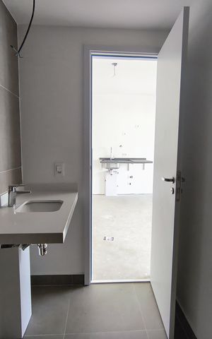 Studio à venda com 44m², 1 quarto e 1 vaga Studio à venda com 44m², 1 quarto e 1 vagaBanheiro