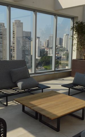 Studio à venda com 44m², 1 quarto e 1 vagaLounge