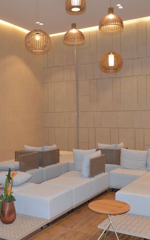 Studio à venda com 44m², 1 quarto e 1 vagaHall