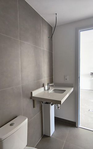 Studio à venda com 44m², 1 quarto e 1 vaga Studio à venda com 44m², 1 quarto e 1 vagaBanheiro