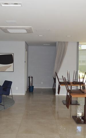 Studio à venda com 44m², 1 quarto e 1 vagaSalão de Festas