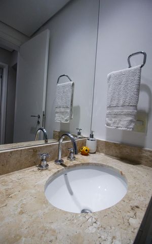 Apartamento para alugar com 111m², 1 quarto e 2 vagasLavabo
