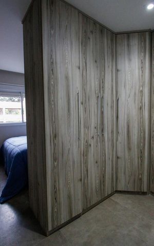 Apartamento para alugar com 111m², 1 quarto e 2 vagasCloset da suíte