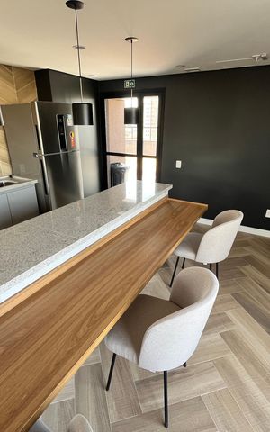 Apartamento à venda com 55m², 2 quartos e 1 vagaÁrea comum - Salão de festas