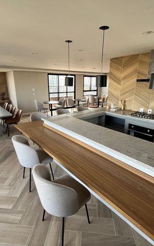 Apartamento à venda com 55m², 2 quartos e 1 vagaÁrea comum - Salão de festas