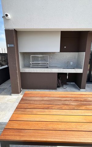 Apartamento à venda com 55m², 2 quartos e 1 vagaÁrea comum - Churrasqueira