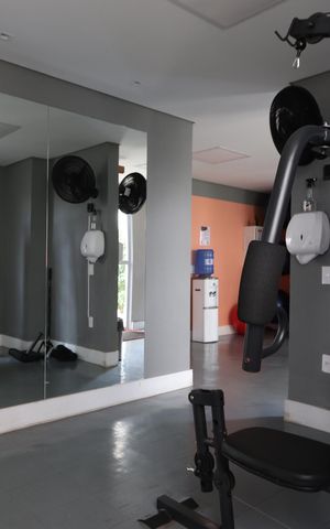 Apartamento para alugar com 40m², 2 quartos e 1 vagaÁrea comum - Academia
