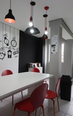 Apartamento para alugar com 40m², 2 quartos e 1 vagaÁrea comum - Coworking