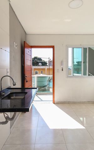 Casa de condomínio à venda com 32m², 2 quartos e sem vaga Casa de condomínio à venda com 32m², 2 quartos e sem vagaCozinha