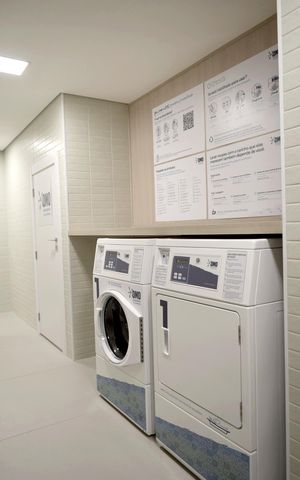 Studio à venda com 28m², 1 quarto e sem vagaLavanderia