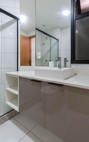 Apartamento à venda com 92m², 3 quartos e 1 vagaBanheiro da Suíte